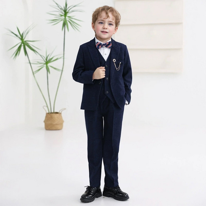 (대여) 매튜 네이비 싱글버튼 정장 턱시도 풀세트(자