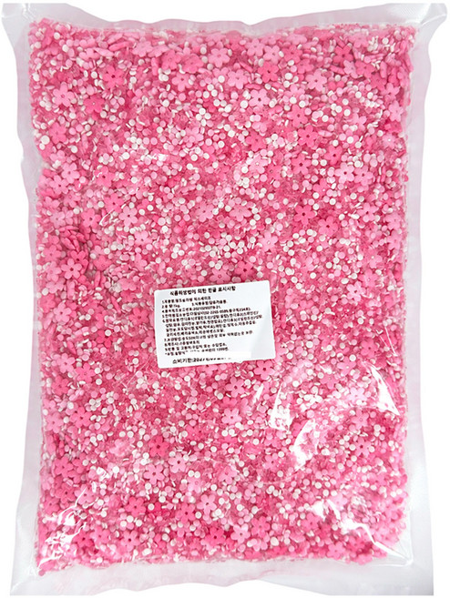 대림상사 스프링클 벗꽃 플라워 핑크 블라썸 믹스, 1개, 1kg