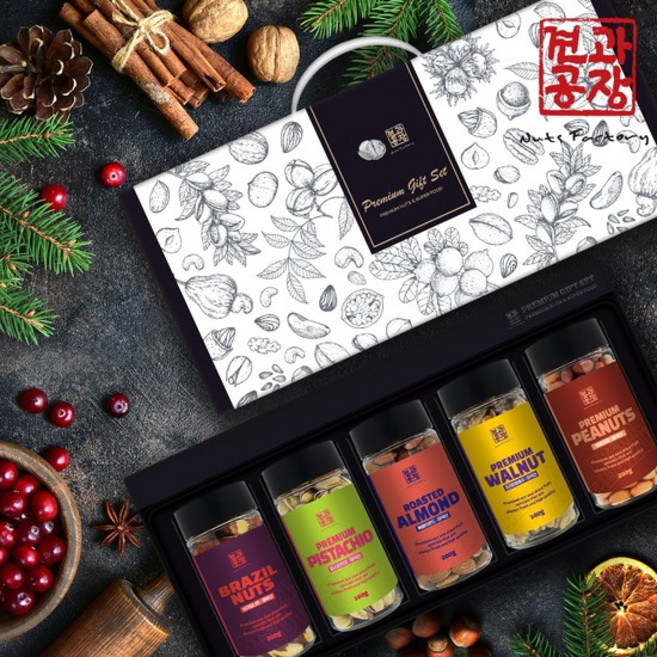 프리미엄 견과류 선물세트 5종 스페셜5호, 1개