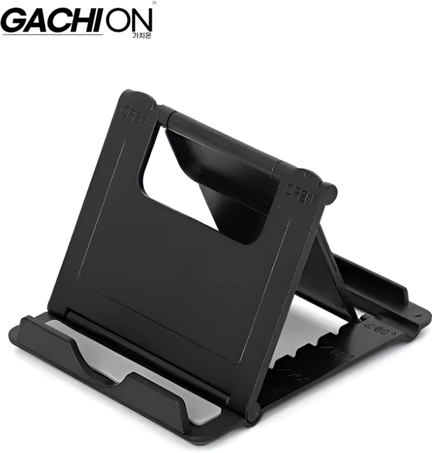 Bimawen OLED 휴대용 모니터 스탠드 거치대 15.6인치 18.5인치 태블릿 스마트 TV 가치온, 블랙, 1개