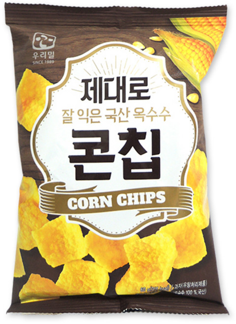 우리밀 콘칩, 60g, 1개