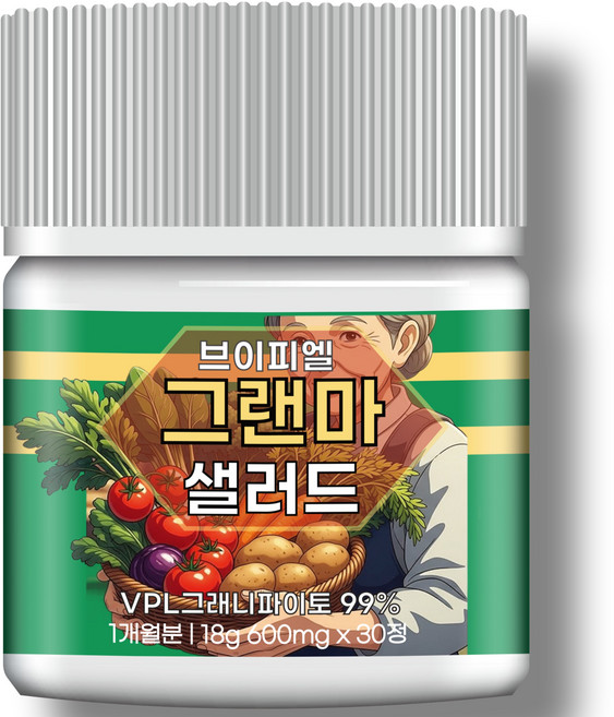 브이피엘 그랜마 샐러드 - vpl 그래니 파이토 99%, 1개, 30정