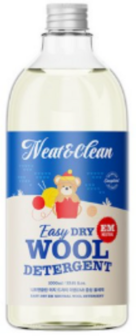 니트앤클린 이지 드라이 EM 중성 울세제, 1개, 1L