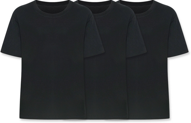 발렌티노크리스티 1+1+1 [빅사이즈 포함] 천연원단 남성 이너 반팔티셔츠 기능성스판 땀흡수