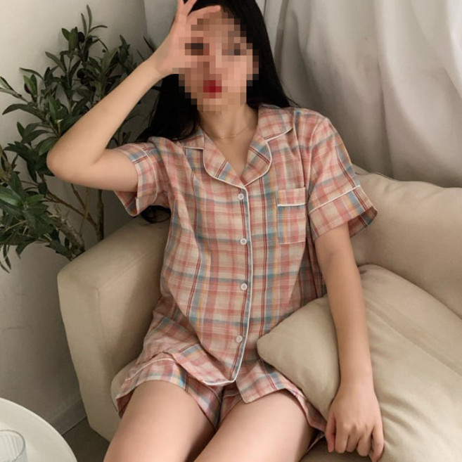 44/55 ~ 66/77 10종류 여성 반팔 가디건상하세트 잠옷 파자마 주니어 원피스잠옷 실내복 홈웨어 까미샵