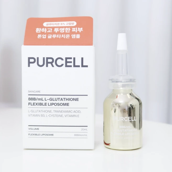 퍼셀 880억/mL 글루타치온 플렉서블 리포좀 고순도 톤업 앰플, 1개, 20ml - 쿠팡