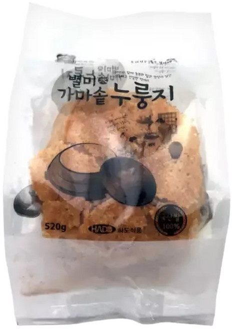 하도식품 별미가마솥 누룽지 520g 한박스, 1박스