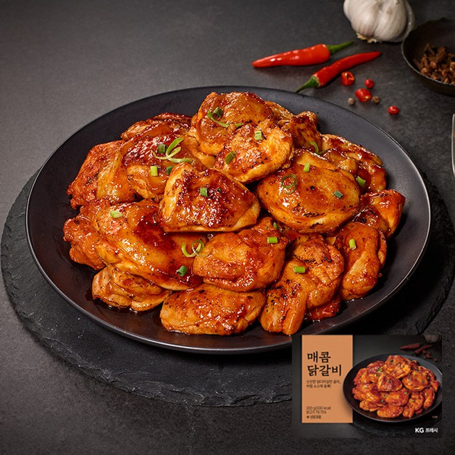 [미소] 매콤 닭갈비 200g, 3개