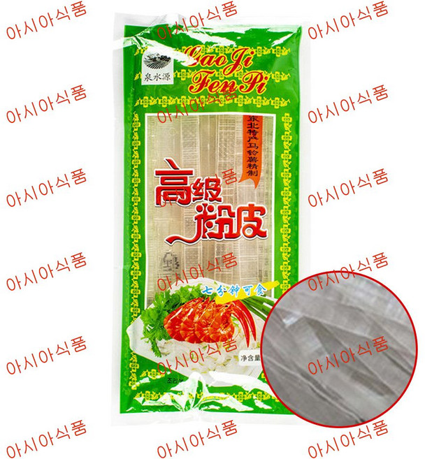 아시아식품 감자당면 중국당면, 6개, 200g