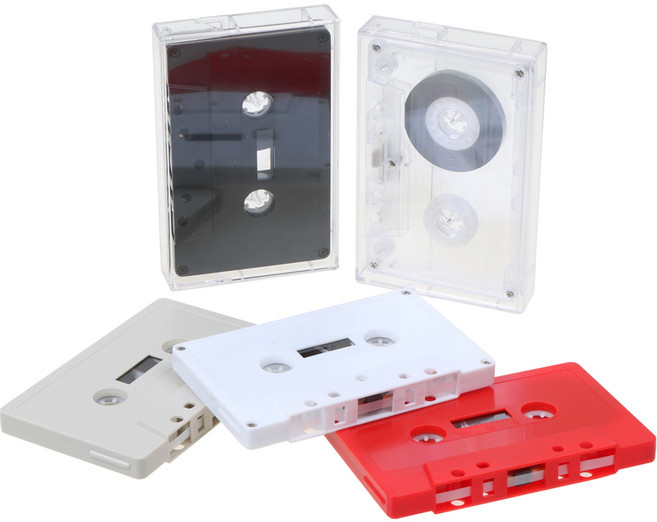 SMC 카세트공테이프 60분 투명케이스 포함 카세트테이프, 투명