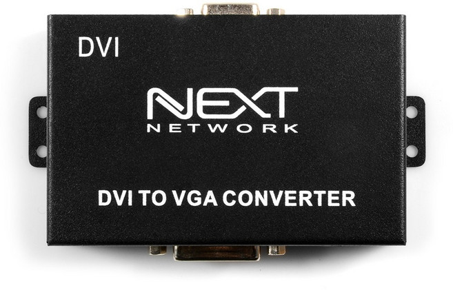 넥스트유 2424DVC DVI to VGA 컨버터, NEXT-2424DVC, 1개