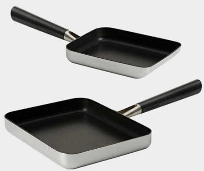 316Ti 티타늄 마스터 사각팬 2종세트(에그팬+브런치팬), 1개