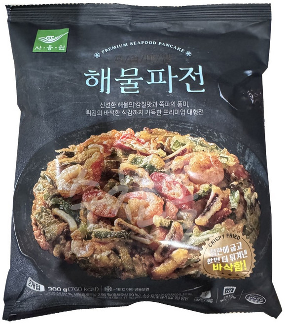 사옹원 프리미엄 해물파전 300g, 3개