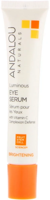 Andalou Naturals 루미너스 아이 세럼 0.6fl oz (18ml) 1팩, 1개, 18ml - 쿠팡