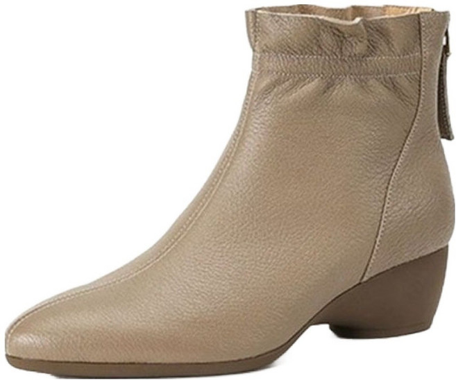 반야스토리 여성용 롭트 통굽 부츠 PP33