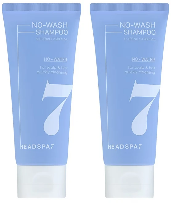 헤드스파7 노워시 샴푸, 2개, 100ml - 쿠팡