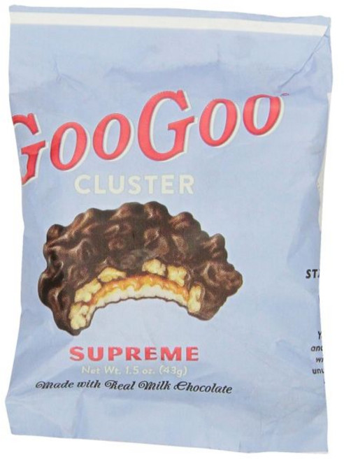 Goo Cluster 초콜릿 구구 클러스터 슈프림 1.5 온스, Goo Cluster 초콜릿 구구 클러스터 슈프림 1., 1개, 43g