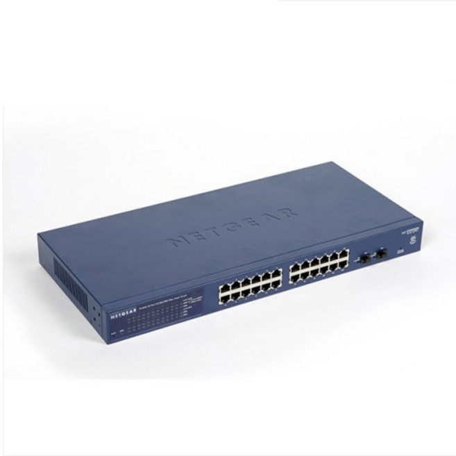 넷기어 GS724T-400 기가비트 16포트 2SFP 스위칭허브, 1개