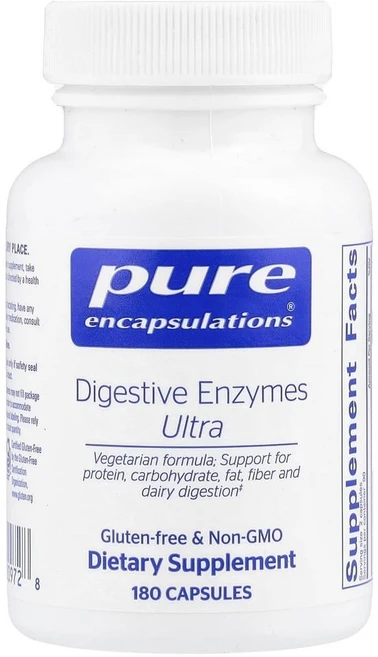 퓨어 인캡슐레이션 소화 효소 울트라 Pure Encapsulations Digestive Enzymes Ultra 180정, 1개 - 쿠팡