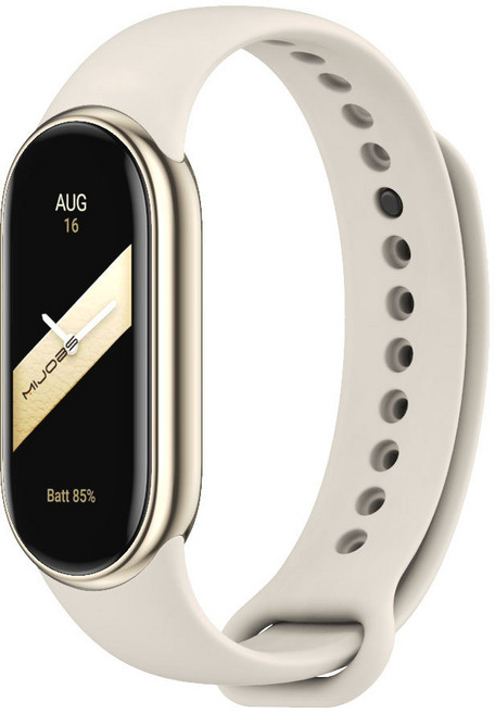 브롬핏 미밴드8 컬러 끈적임 적은 스트랩 고급형, 웜그레이, 1개