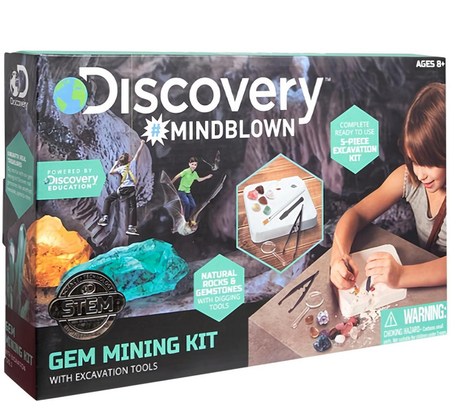 Discovery MINDBLOWN Toytron 寶石挖掘探險套組, 1套