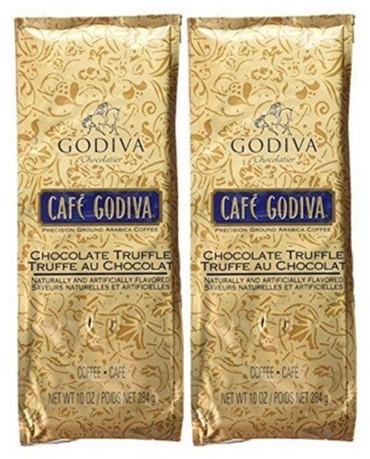 Godiva 고디바 그라운드 커피 초콜릿 트러플 284g x 2팩 Chocolate Truffle