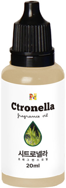 시트로넬라 프래그런스 오일 원액, 1개, 20ml, 시트로넬라_13570