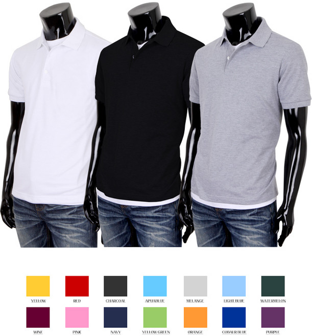 더바이 PK 카라 반팔티