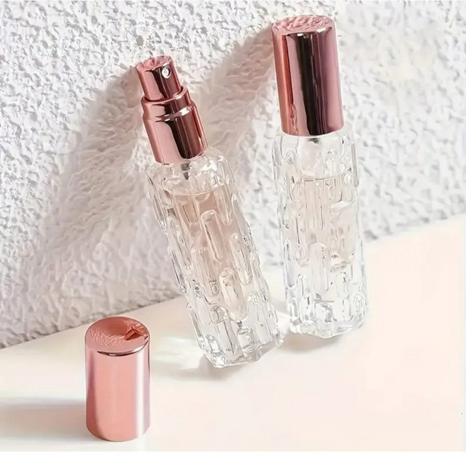 크리스탈 미니 향수 공병 1+1, 2개, 향수용기