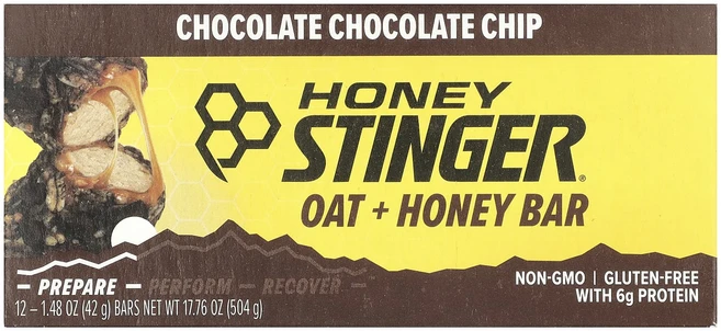지금 곧 품절됩니다 Honey Stinger 오트 + 꿀 바 초콜릿 초콜릿 칩 12개입 개당 42g(1.48oz) 서둘러주시면 감사하겠습니다, HoneyStinger오트꿀바초콜릿초콜릿칩12개입개당4 - 쿠팡