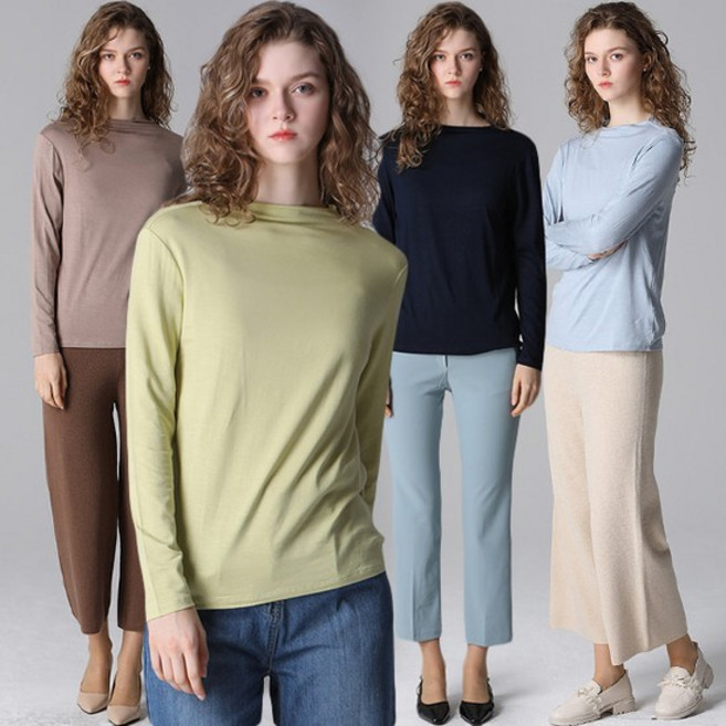 [최초가38000] 소프트 티블라우스 (4종택일)