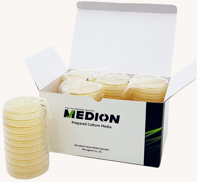 [MEDION]메디온 식품공전 표준한천배지 생배지 일반세균 배양배지 Plate Count Agar(PCA) 20plate, 1개