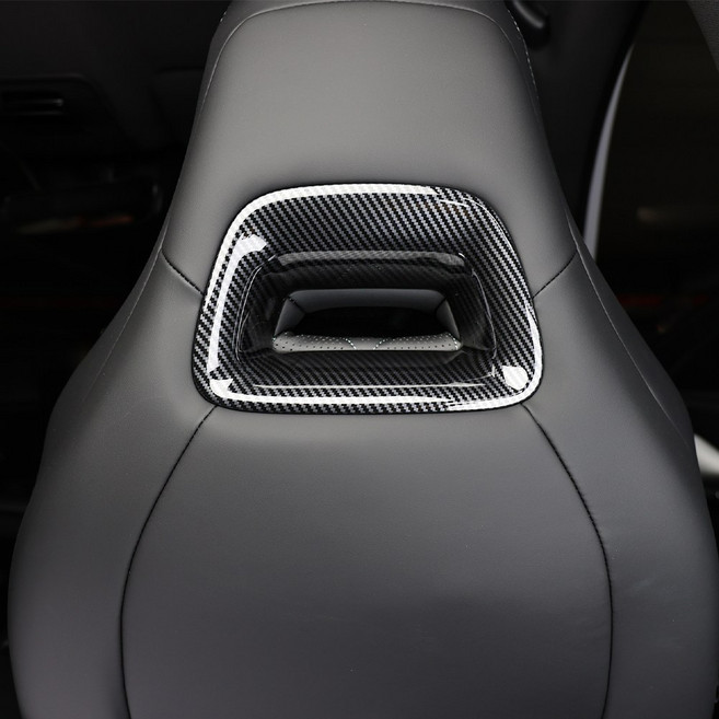 유투카 호환 씨라이언7 튜닝 용품 시트백 그립 핸들 커버, 카본몰딩_시트백 그립 핸들 커버, 기타