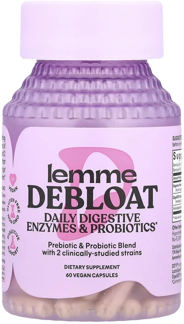 새해 첫좋은선물 Lemme Deboat 데일리 소화 효소 & 프로바이오틱 베지 캡슐 60정 제대로 할인합니다, LemmeDeboat데일리소화효소프로바이오틱베지캡슐60, 1개 - 쿠팡