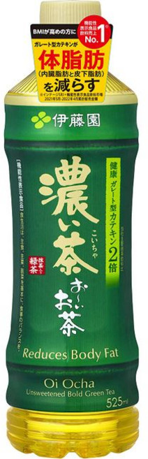 이토엔 오이오차 코이차 600mlx12 / 체지방을 줄이는 [기능성표시식품], 600ml, 12개