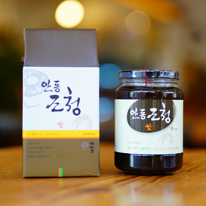안동조청 따비온 국내산 100% 안동 백진주쌀로 만든 전통 수제 쌀조청 600g 원기회복으뜸 엄마의 맛 건강한 단맛 부드럽고 은은하다 먹을 수록 당긴다, 1) 쌀조청 600g, 1개