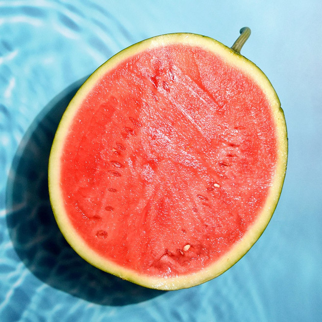 [델푸릇] 프리미엄 씨없는 수박 고당도 꿀 제철 하우스 수박 가정용 산지직송 최상급 선물용, 씨있는 하우스 수박 5kg, 1박스