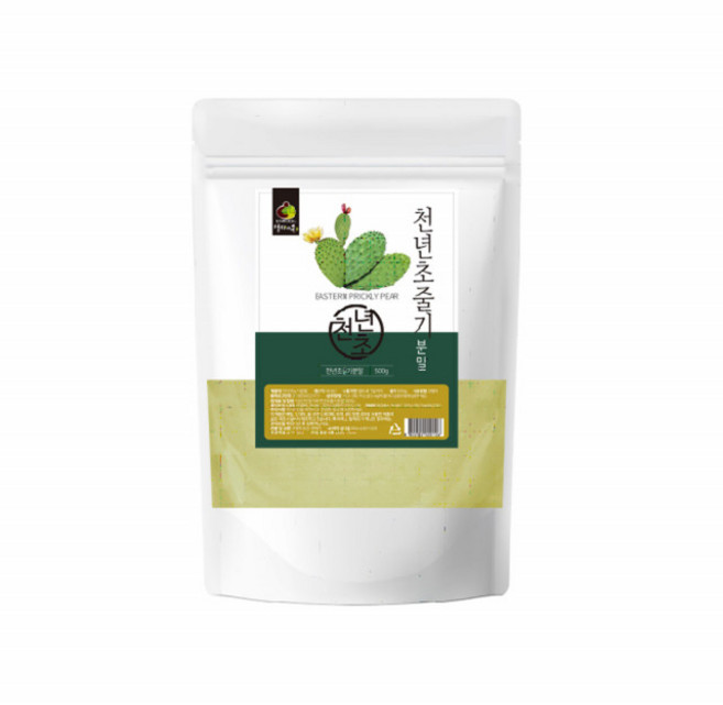 천년초즙 백년초 천연초 천년초 환 분말 손바닥선인장 500g 건강분말, 1개