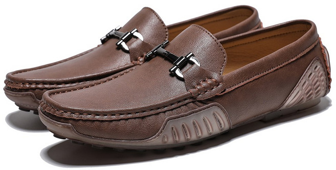 보이앤맨 소가죽 남성 체인 로퍼 남자 드라이빙슈즈 단화 신발