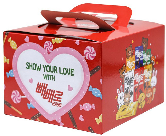 롯데웰푸드 2025 빼빼로, 1세트, 케이크 10종