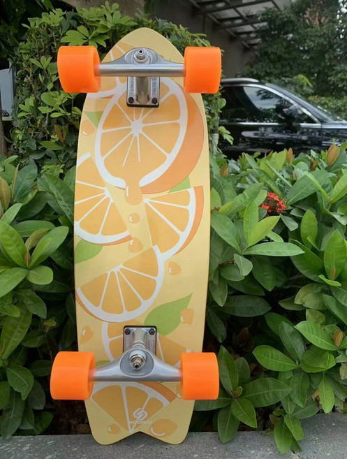 32寸陸地衝浪板 免蹬滑板 刷街初學者專業練習板, 如圖所示, 1個