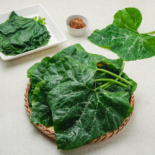[쑥이네] 부드러운 하우스 어린 호박잎, 1개, 1kg