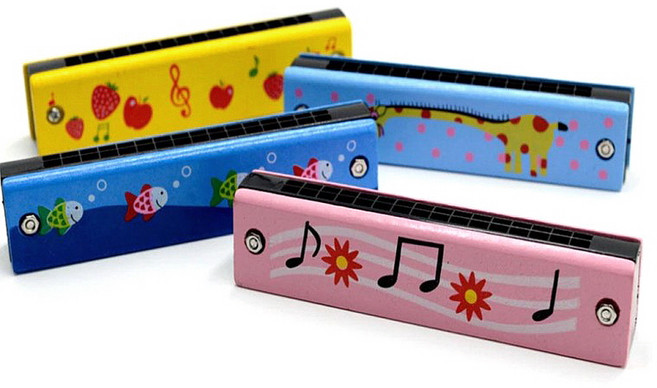 하모니카 16홀 어린이 배우기 쉬운 1인1 악기 취미 연습 입문용, 기린 GD14500, 기린 GD14500