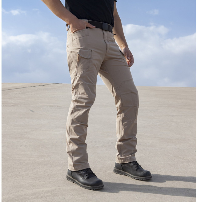 장사부 여름 스판 전술 택티컬 카고 바지 IX7
