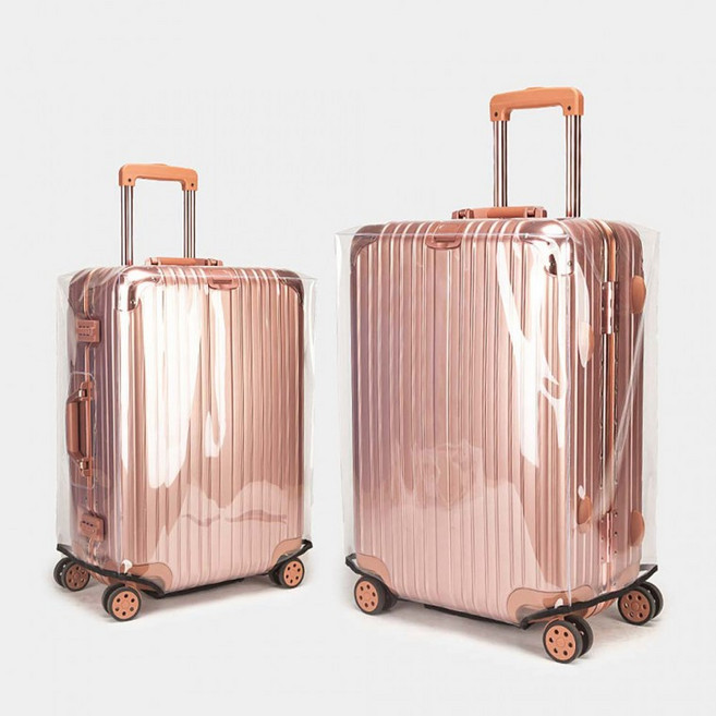 고투명 캐리어 커버 24인치 26인치 덮개 항공 비닐 방수 기내용 보호 보관 러기지 기스 케이스 여행 가방