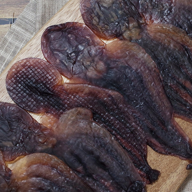 가락시장521 쫄깃 부드러운 숏다리 문어포 조미 건문어 건어포 마른안주, 1개, 100g