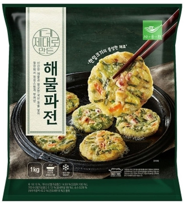 사옹원 더 제대로 만든 해물파전 1kg, 1개