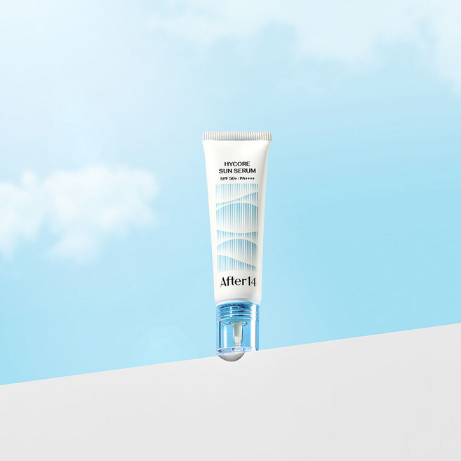 애프터14 하이코어 끈적임없는 히알루론산 선세럼, 1개, 50ml