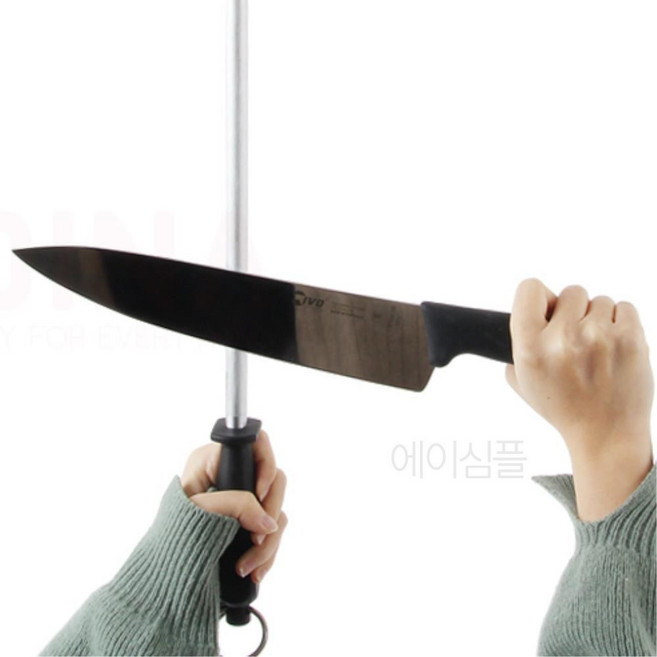 정육점 고기 발골 칼 연마 야스리 칼갈이 봉 가위갈이 가정용 칼가는 숫돌 주방용품 연마기 업소용 기계, 250mm (CG71153), 1개