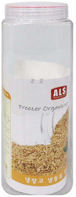 ALS 냉장 냉동실 정리 용기 1500ml -T 곡물 보관용기 잡곡통, 1개